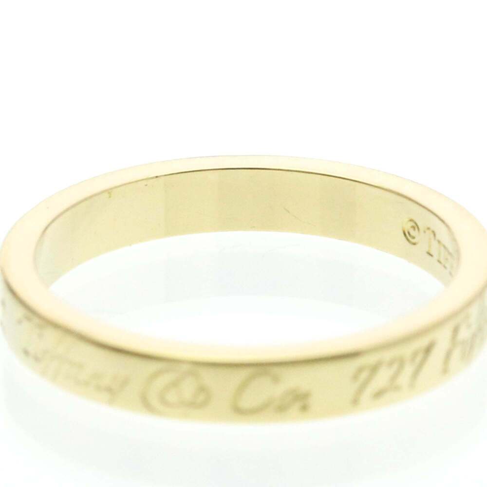 Tiffany Notes Ring Yellow Gold (18K) Fashion No Stone Band Ring Gold - Picture 6 of 9